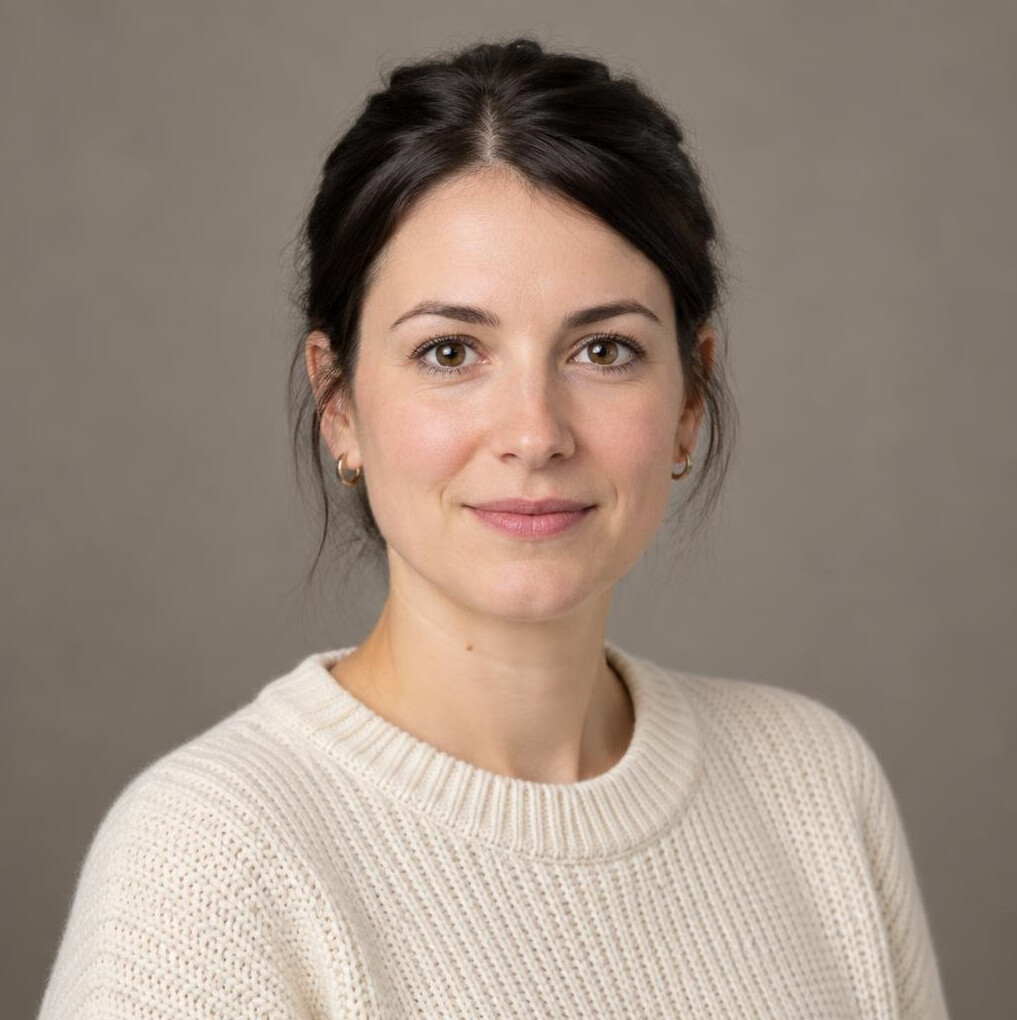 Studio portrait of a young woman research assistant