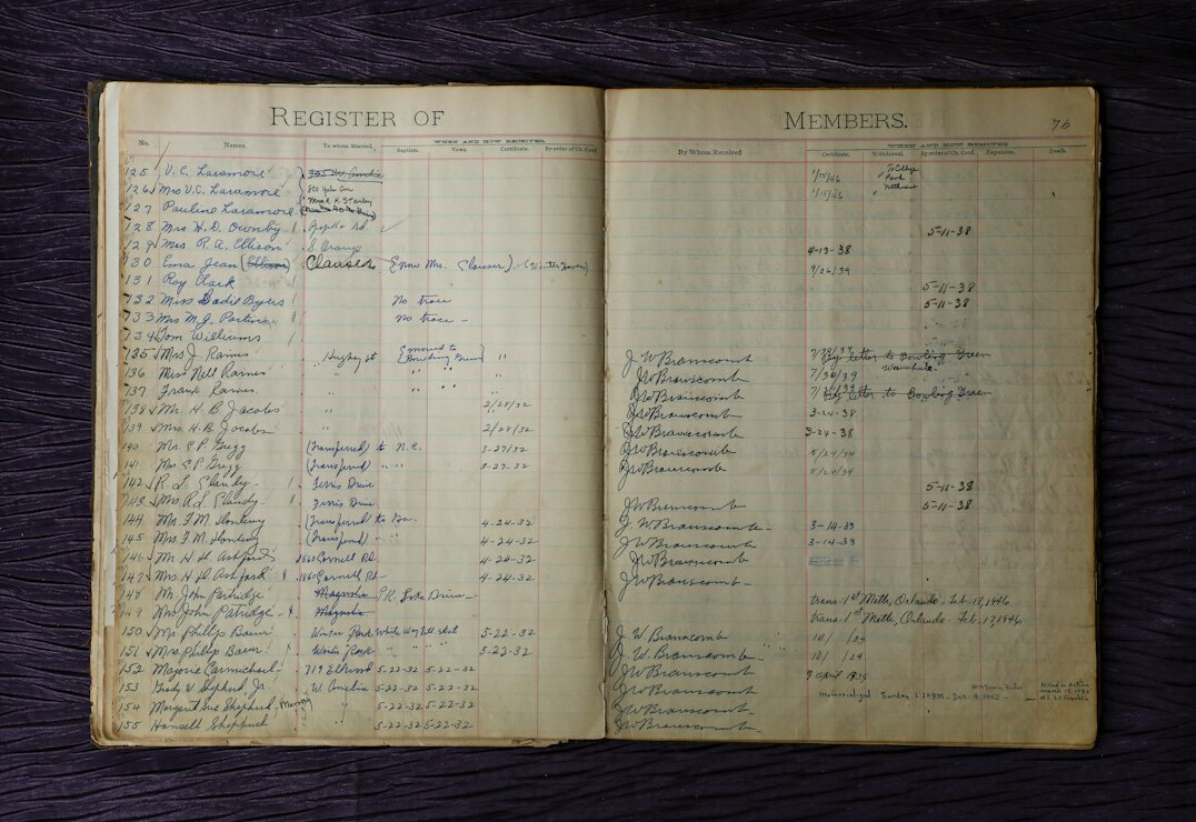 Open research notebook covered in handwritten diagrams